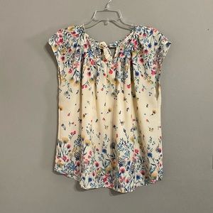 Lauren Conrad floral shirt